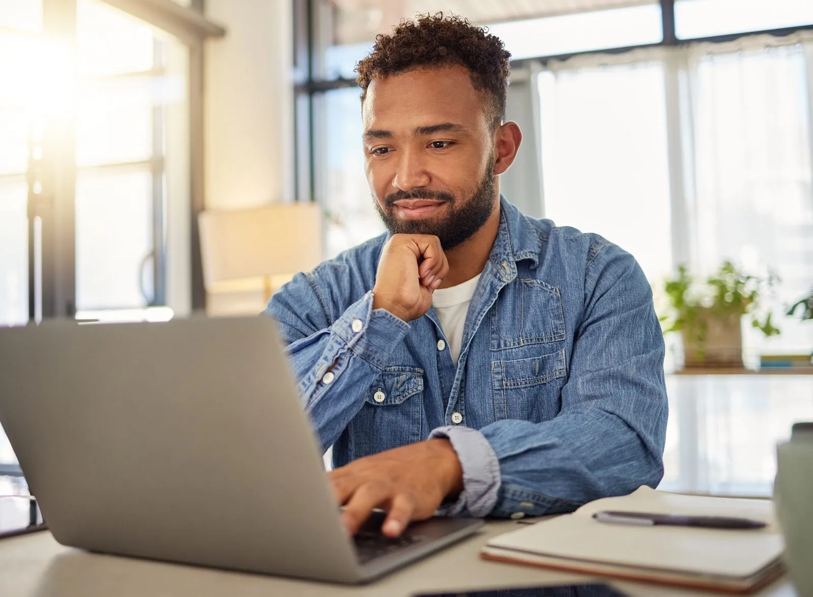 Student learning online