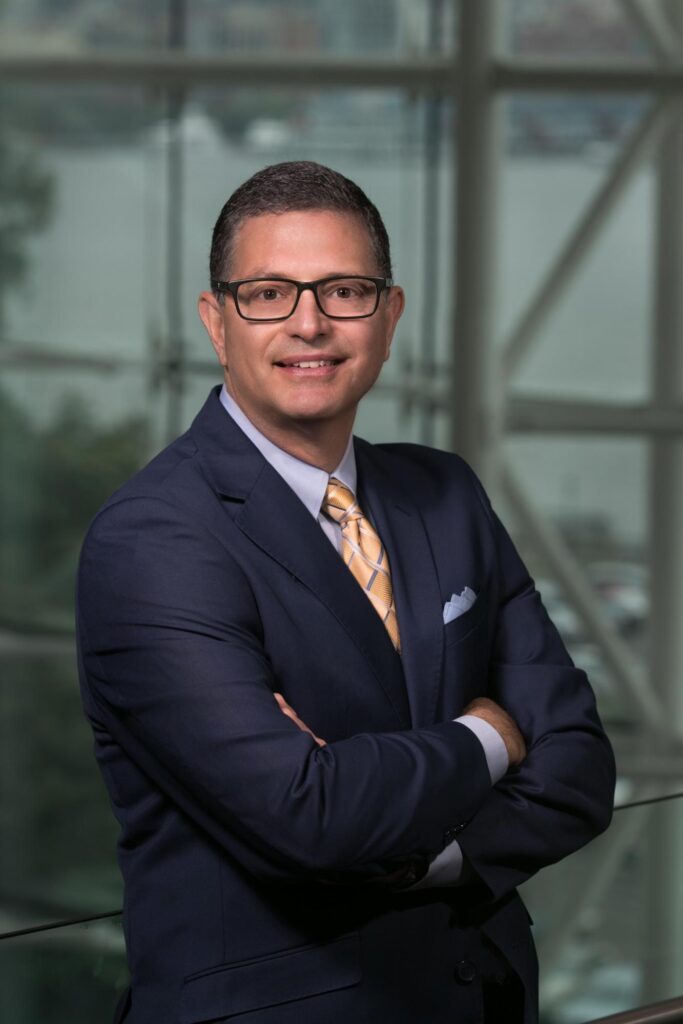 A professional headshot of Stevens faculty member, Gary Lynn